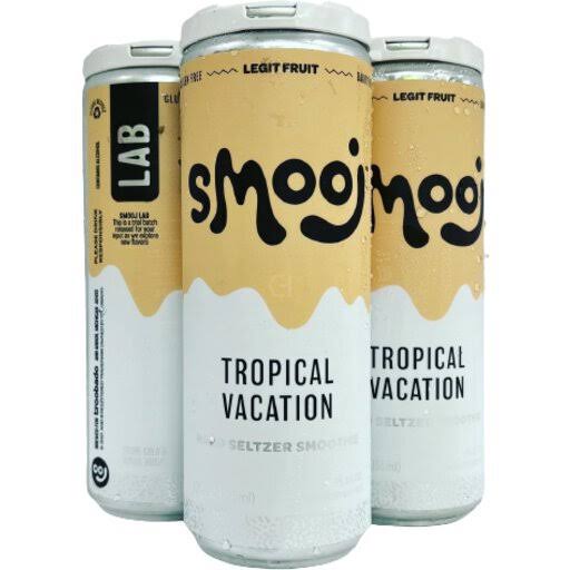 Smooj Tropical Vacation Hard Seltzer 12oz Cans