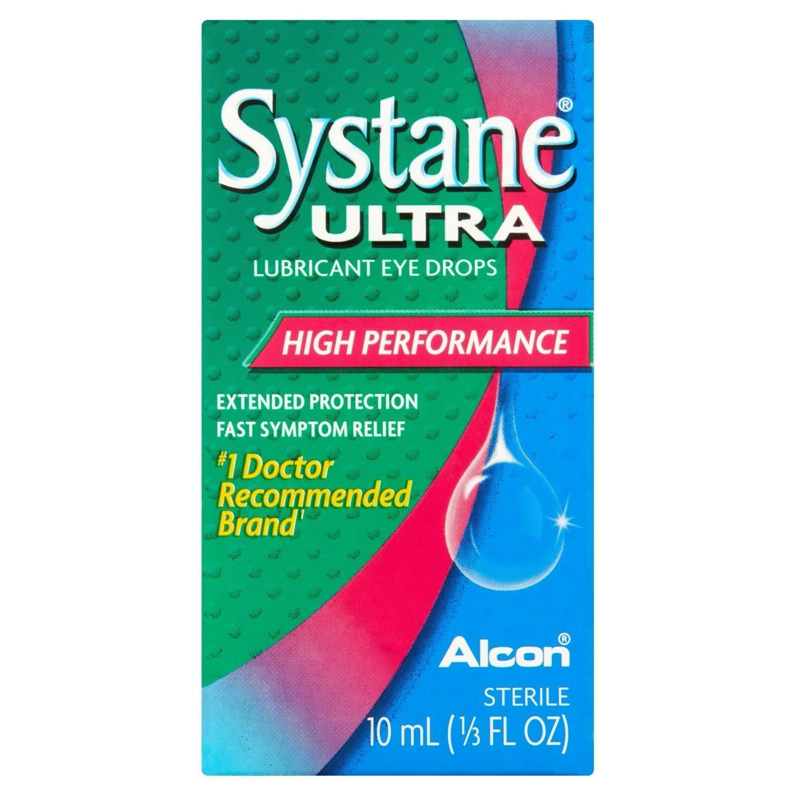 Alcon Systane Ultra High Performance Lubricant Eye Drops - 10ml