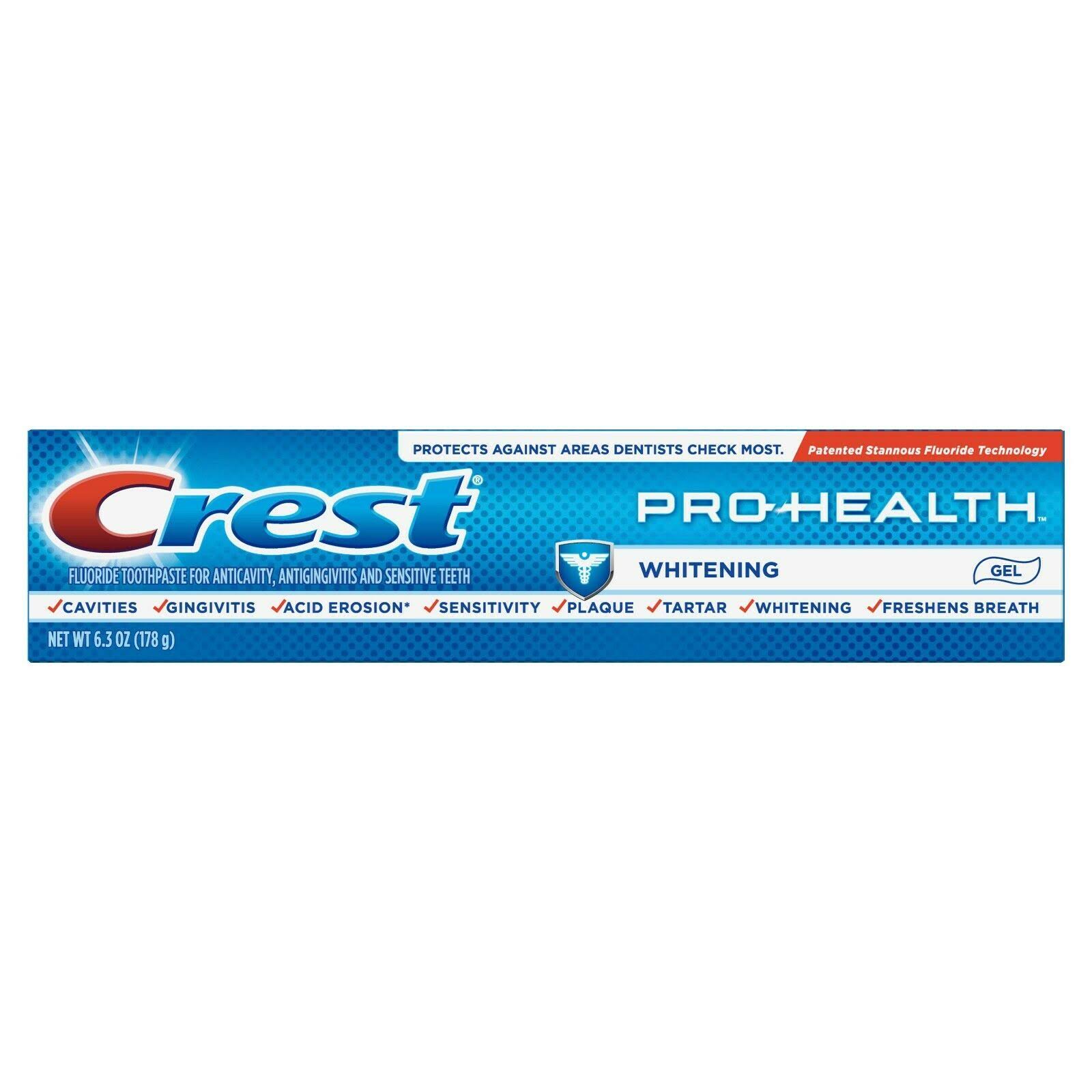 Crest Pro Health Whitening Power Toothpaste - 6.3oz
