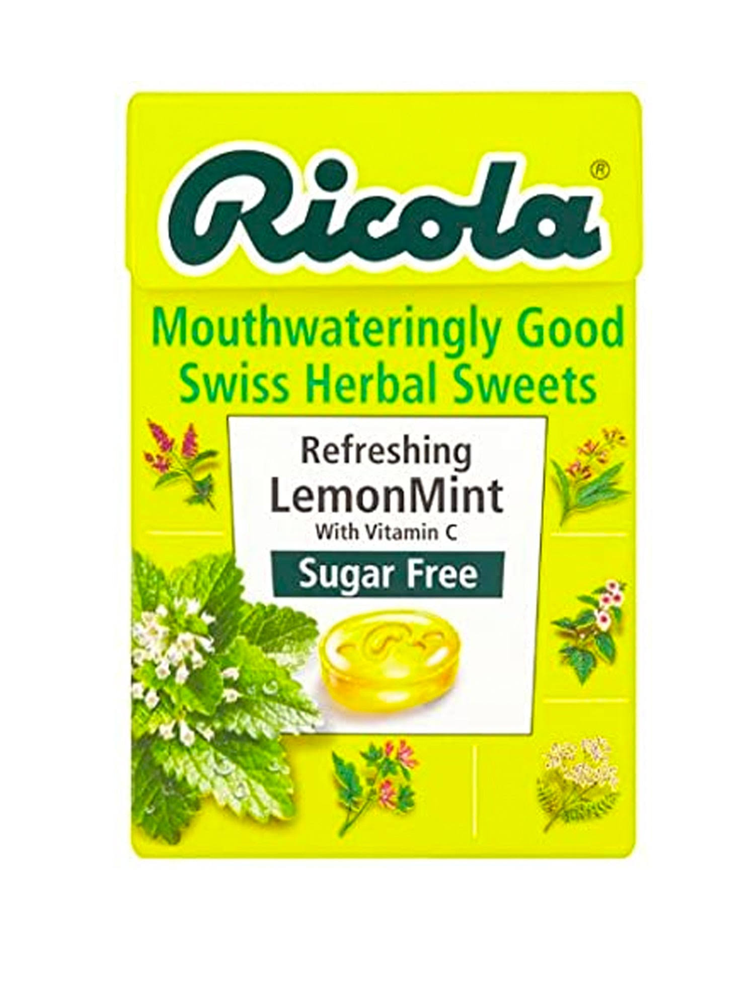 Ricola Sugar Free Liquorice Drops - 45g