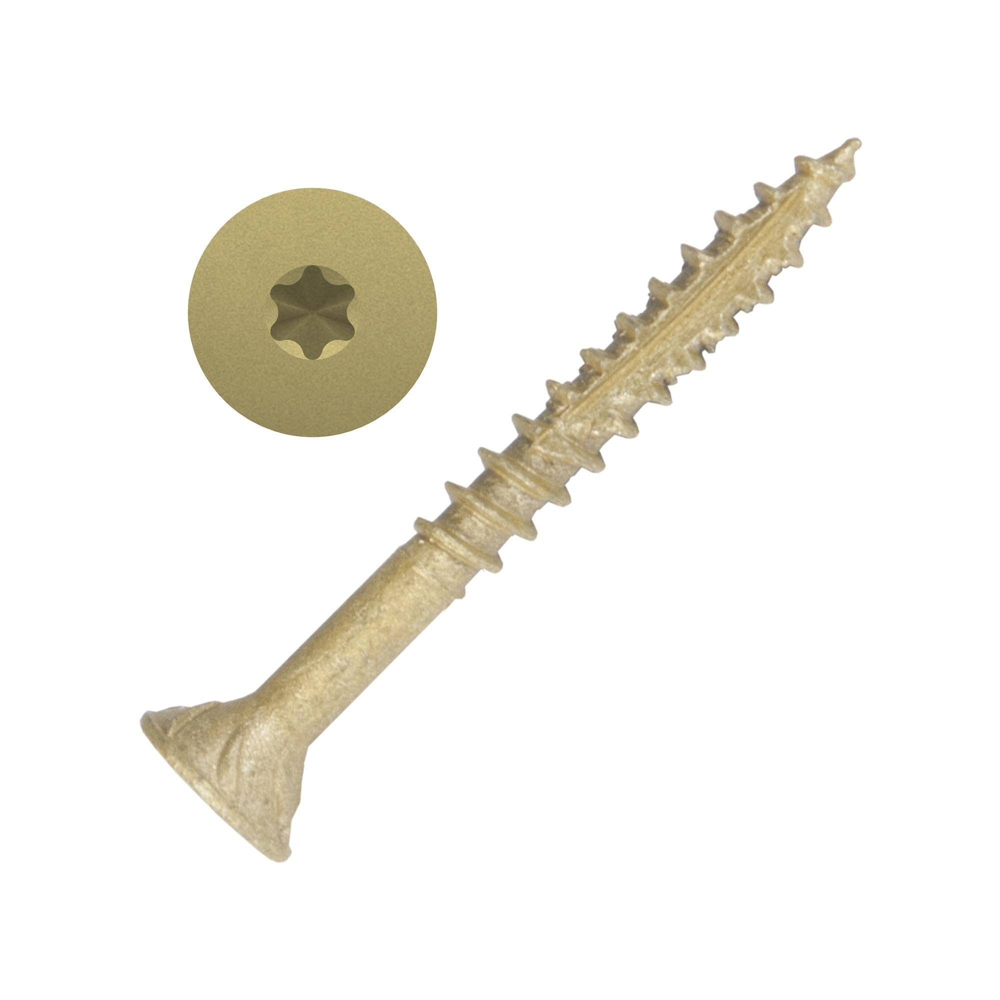 Screw Products Axis #9 Exterior STRUCTURAL Wood Screw - 5 lbs - 3"