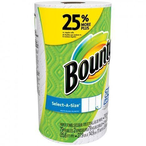 Bounty Select A Size Roll Paper Towel - 1 Count - Foodcellar Market - Delivered by Mercato