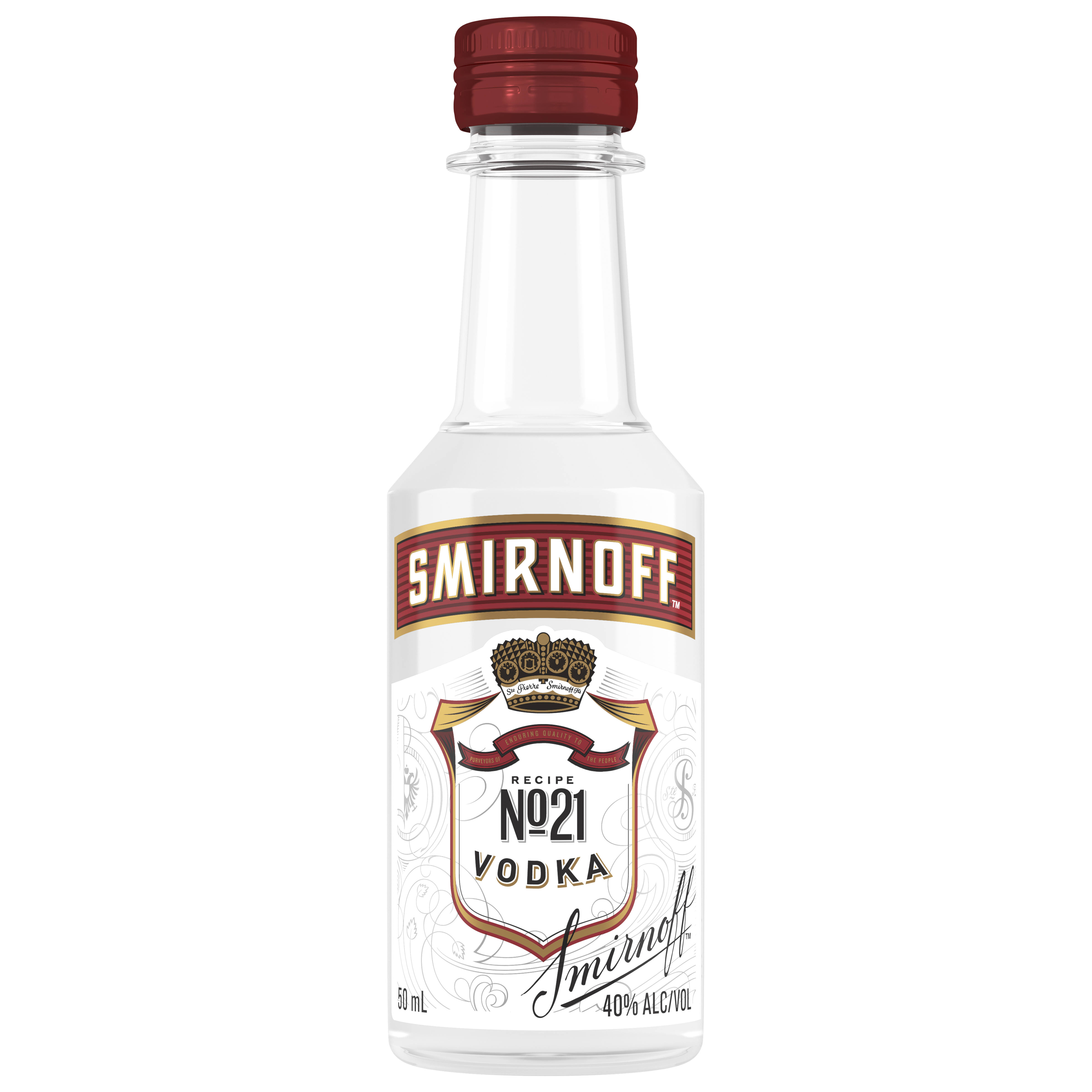 Smirnoff Vodka - 50 ml bottle