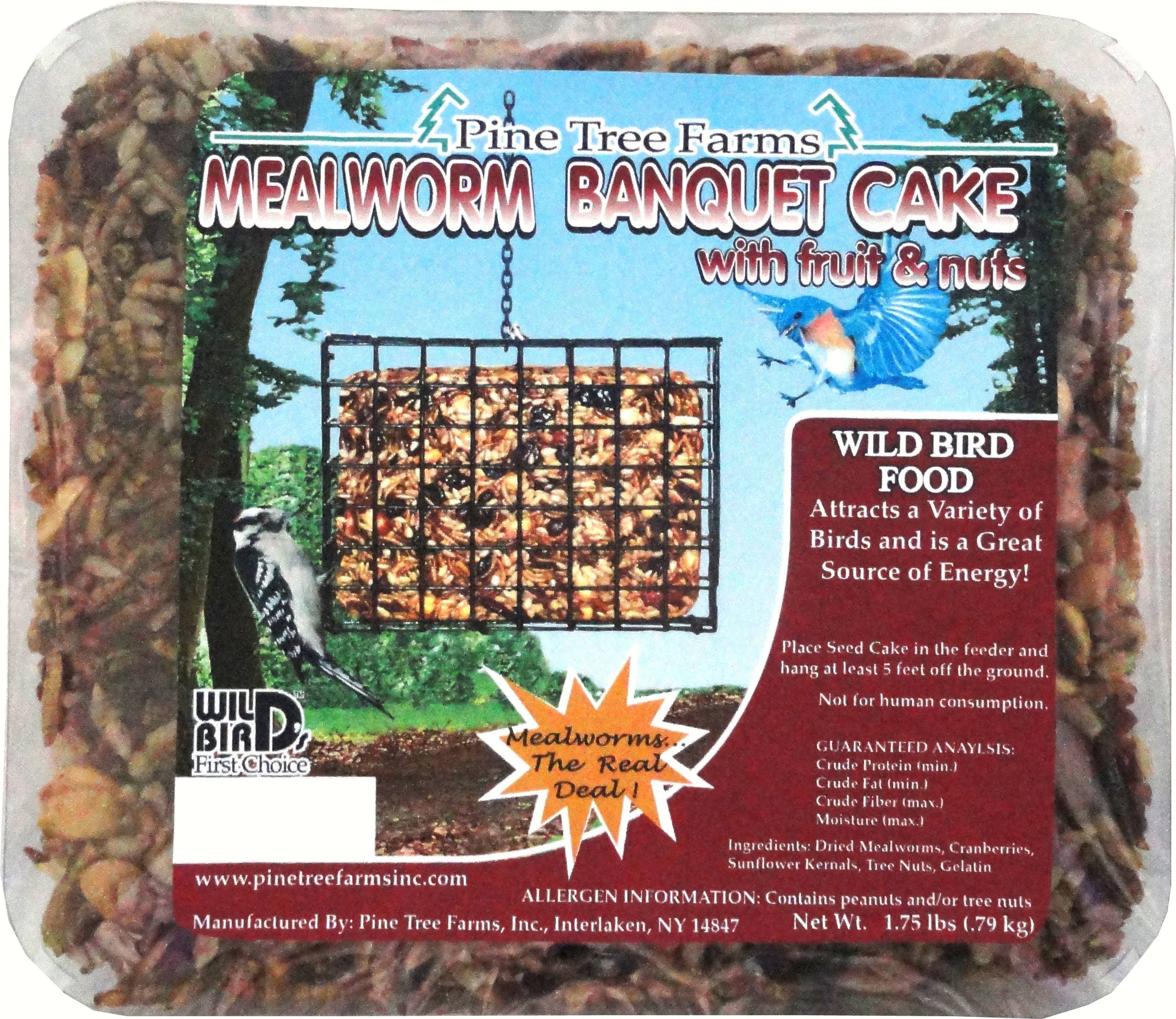Pine Tree Farms Mealworm Banquet Seed Cake - Large