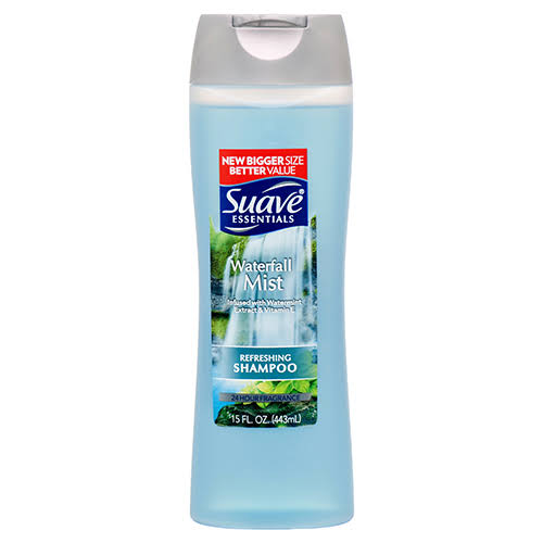 Suave Essentials Refreshing Shampoo Waterfall Mist - 15 oz