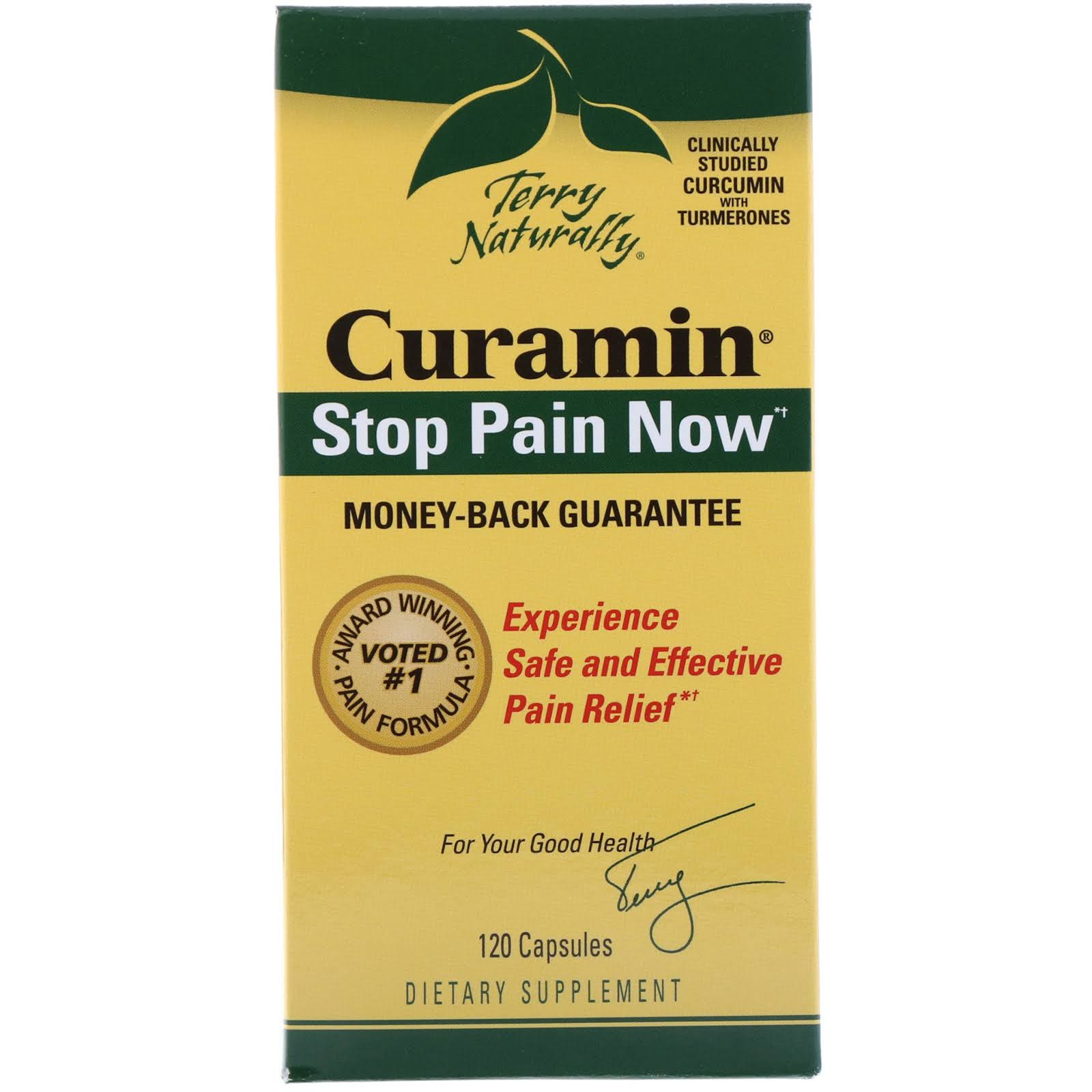 Terry Naturally Curamin Pain Relief - 120 Capsules