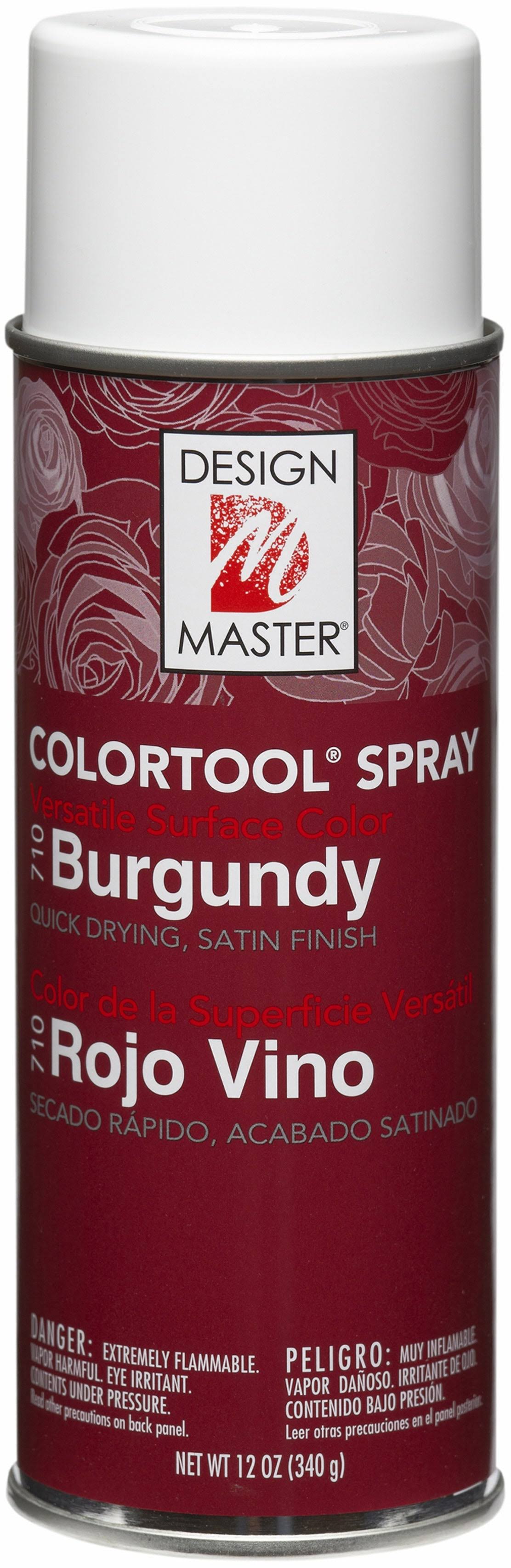 Design Master Spray Paint - Burgundy 710, 12oz