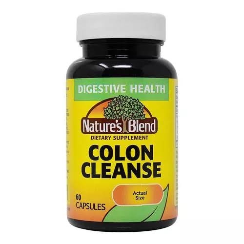 Nature's Blend Colon Cleanse Dietary Supplement - 60ct