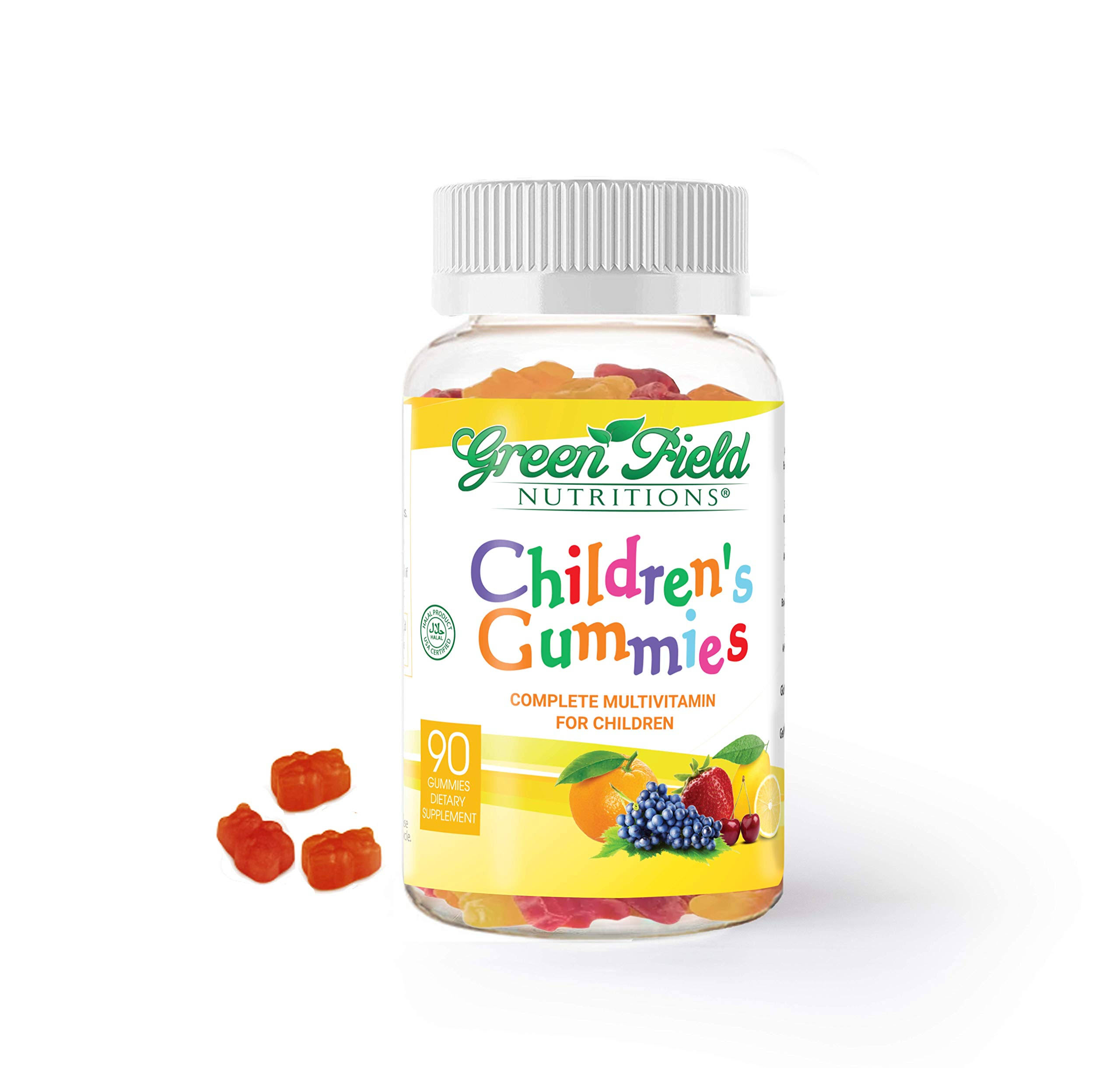 Greenfield Nutritions Multivitamin Gummies - for Children, 90 Gummies