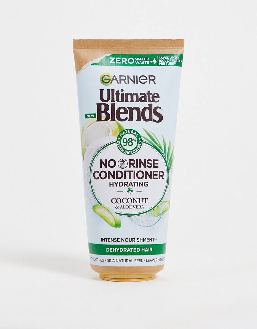 Garnier Ultimate Blends Coconut & Aloe Hydrating Leave-In Conditioner for Normal Hair 200ml-No Colour