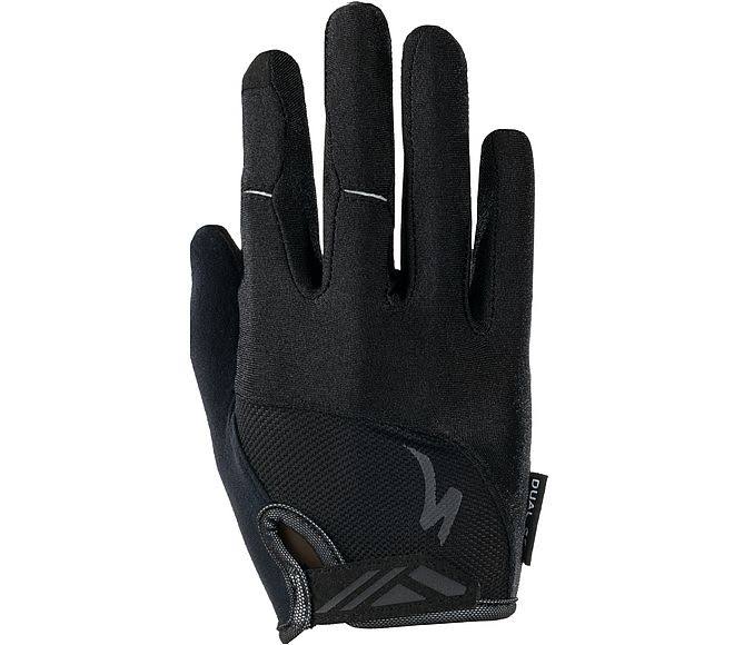 Specialized Women's Body Geometry Dual-Gel Long Finger Gloves, Black S