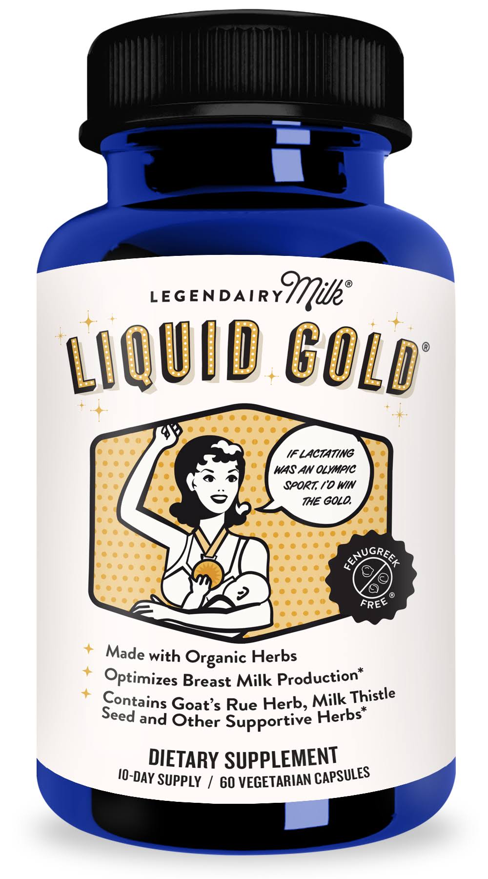 Legendairy Milk- Liquid Gold 180 Caps