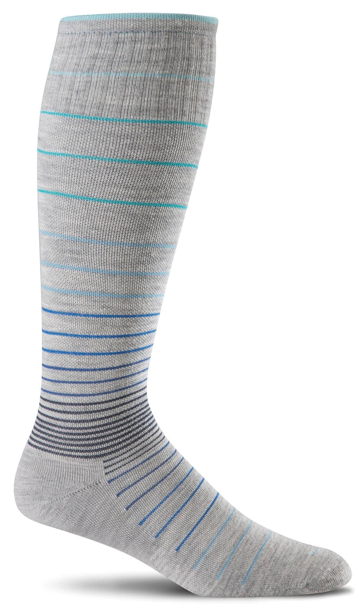 Sockwell Women's Circulator Graduated Compression Socks - Grey, S/M