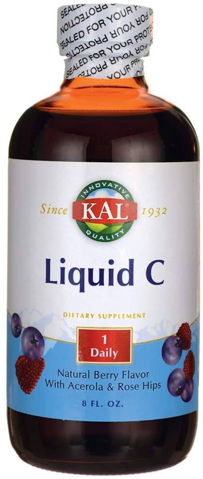 Kal Liquid C Dietary Supplement - Berry, 240ml