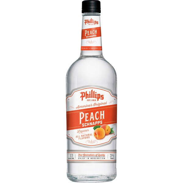 Phillips Peach Schnapps Liqueur - 750.0 ml