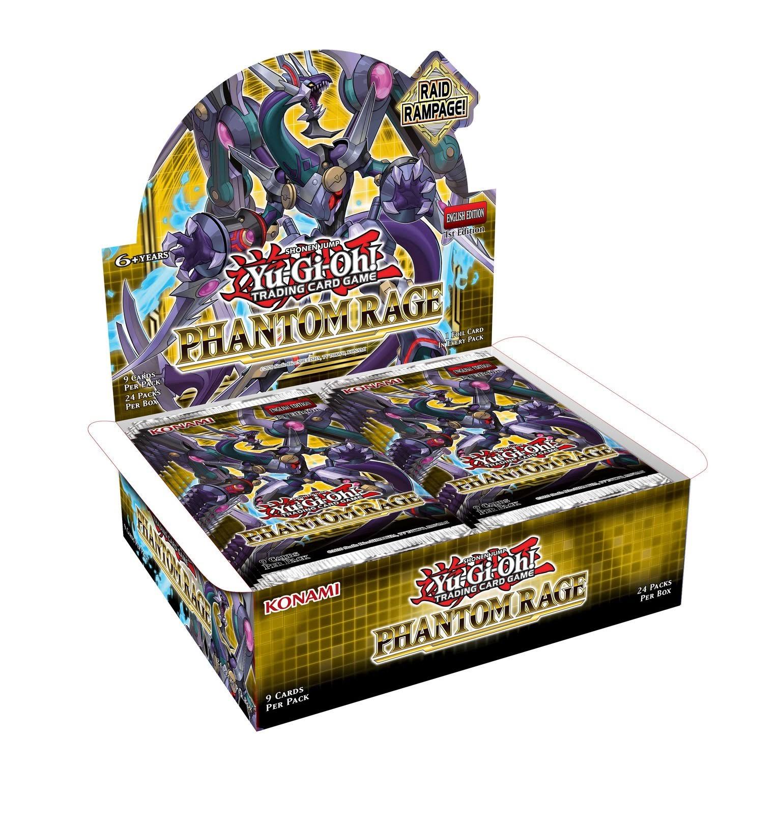 Yu-Gi-Oh Phantom Rage Booster Display Box