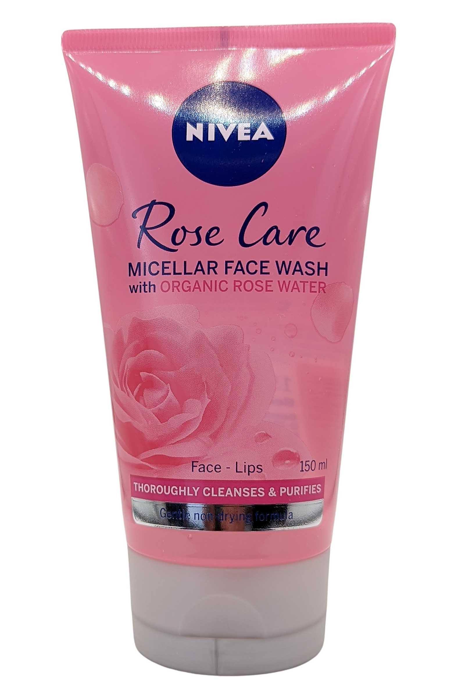 Nivea MicellAIR Rose Water Face Wash Gel (150ml)