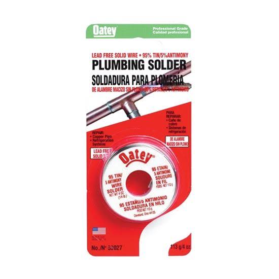 Oatey Plumbing Solder - 113g