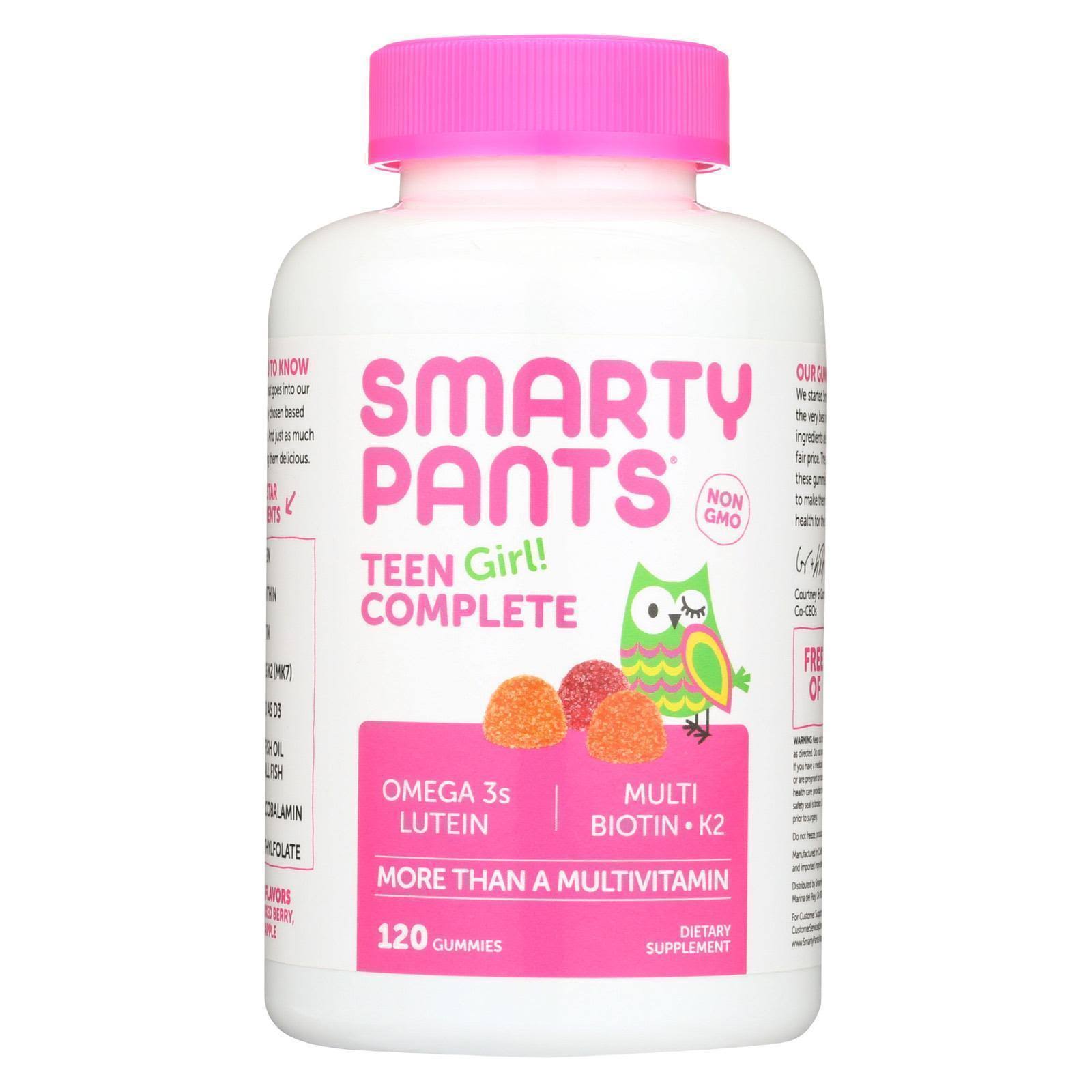 Smartypants Gummy Vitamins - Teen Girl, 120ct