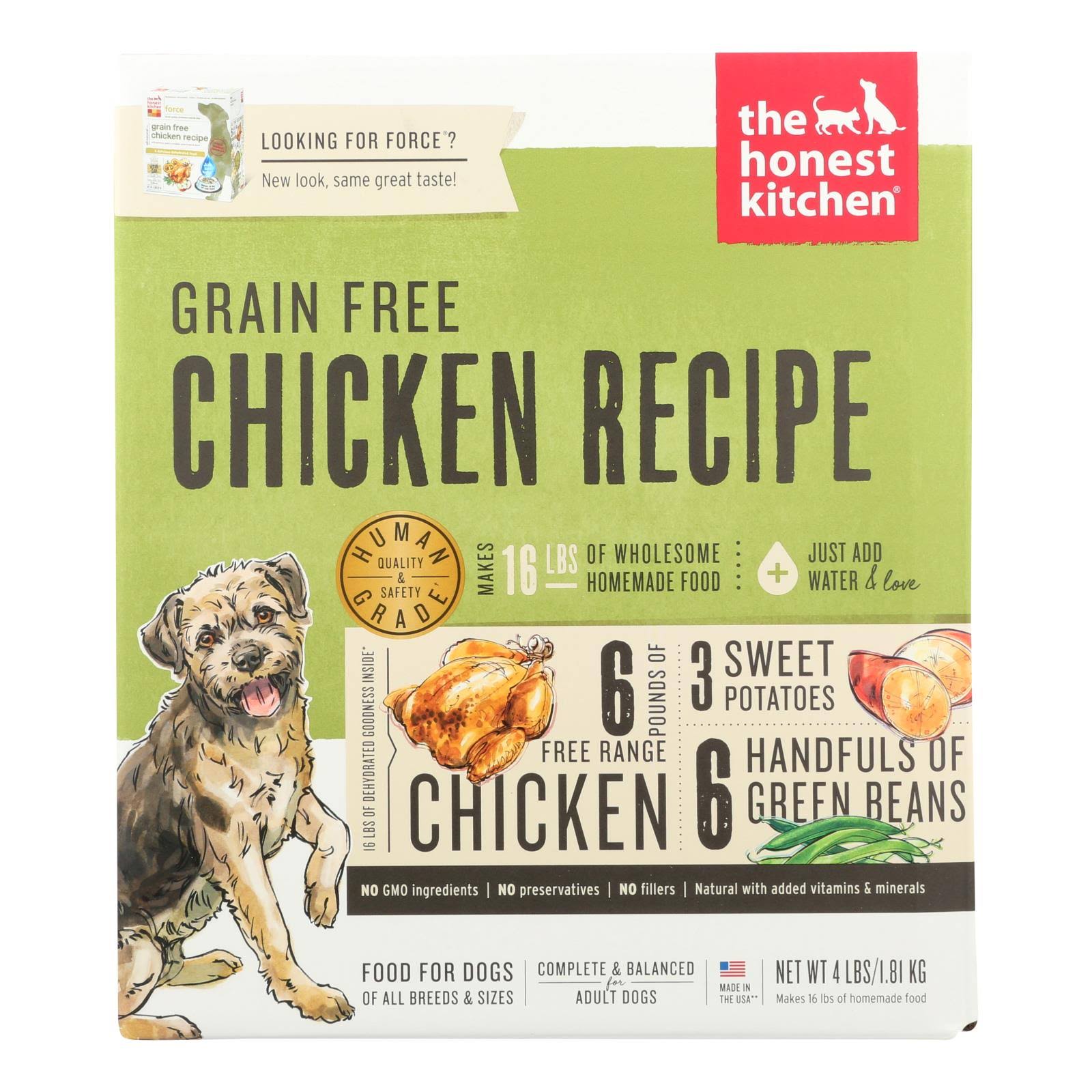 The Honest Kitchen Grain Free Dog Food - Chicken, 4lb