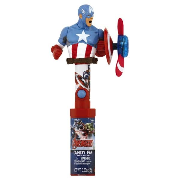 Marvel Candy Fan, Avengers - 1 fan, 0.53 oz