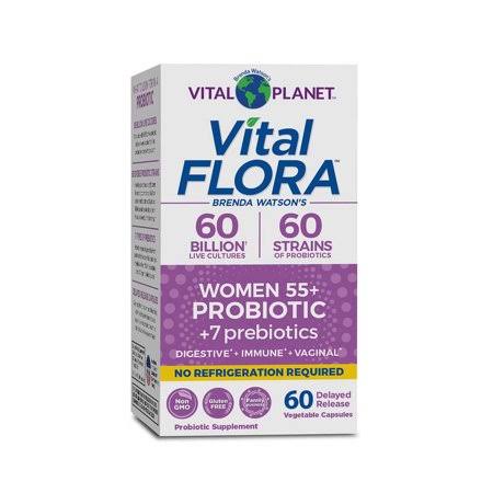 60/60 Probiotic Women's 55+ Vital Flora 60 Vcaps