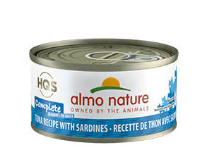 Almo Nature Complete Tuna Recipe w/ Sardine Wet Cat Food 2.47oz