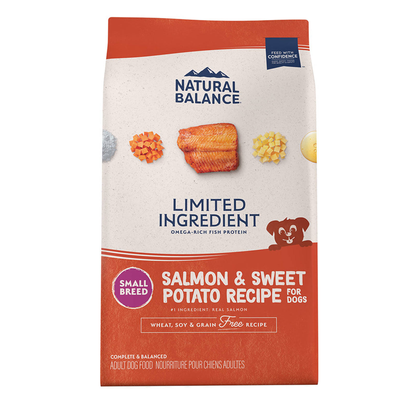 Natural Balance Limited Ingredient Small Breed Adult Dog Food - Salmon & Sweet Potato