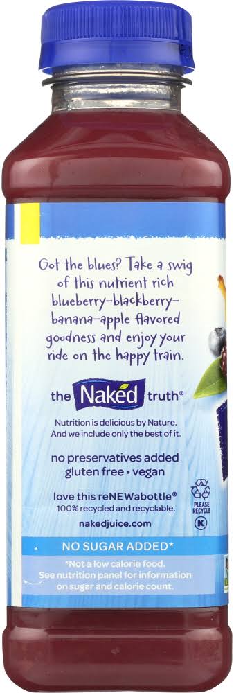 Naked Blue Machine 100% Juice Smoothie - 15.2 fl oz