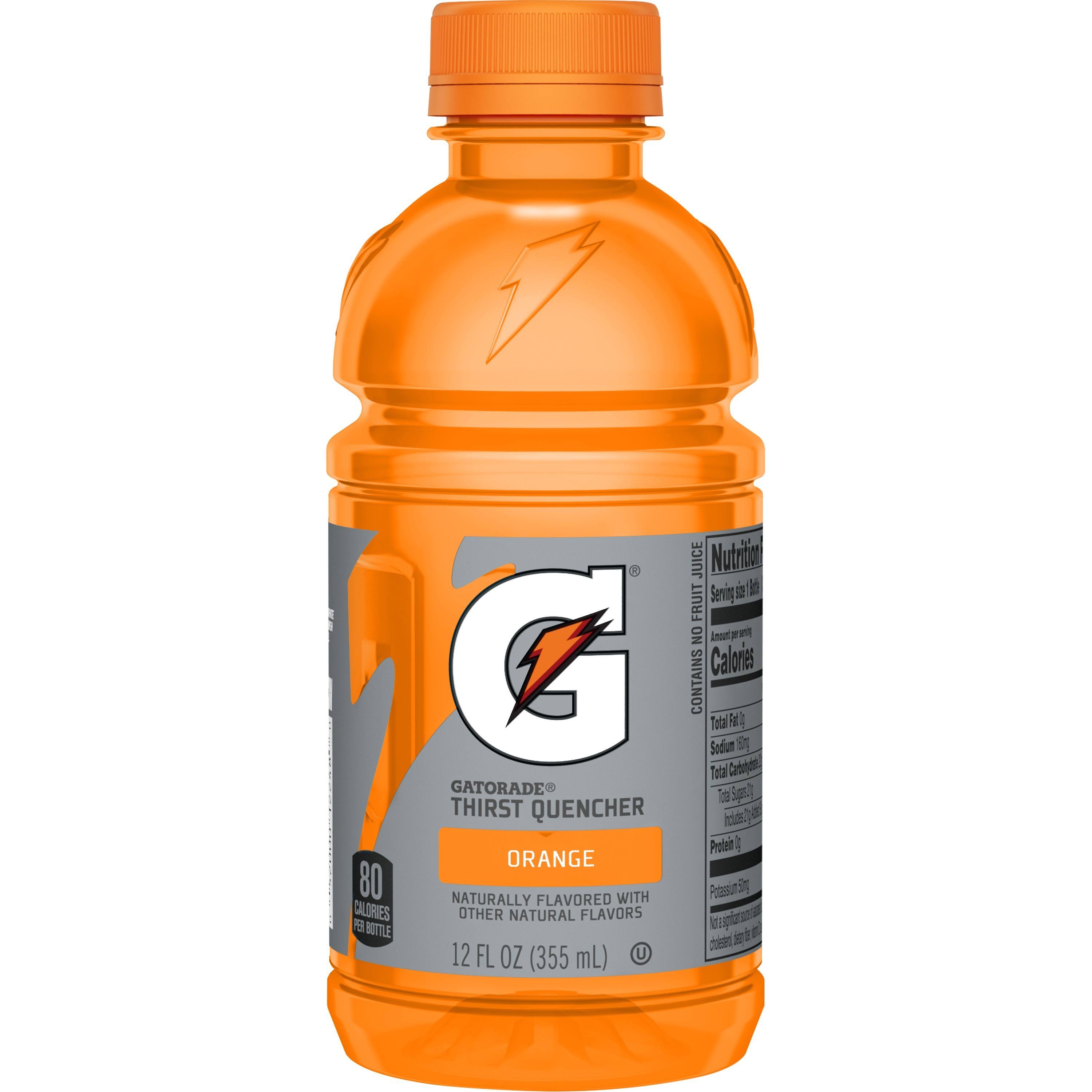 Gatorade Thirst Quencher, Orange - 12 fl oz