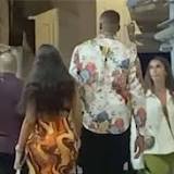 Tristan Thompson Holds Hands With Mystery Woman After Clubbing In Greece