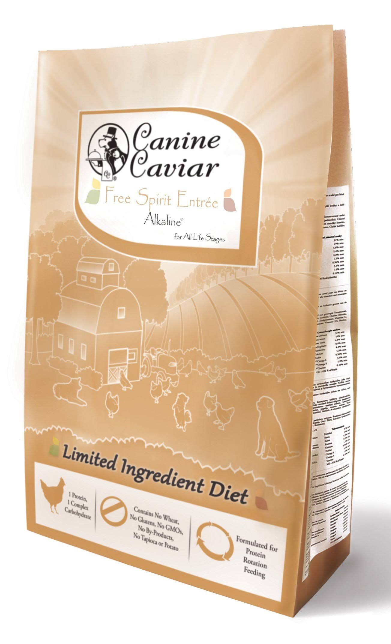 Canine Caviar Spirit Holistic Grain Als Dry Dog Food - Chicken, 24lbs
