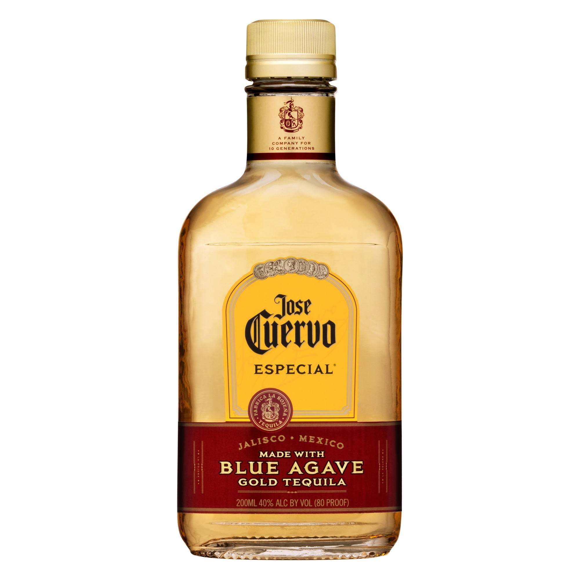 Jose Cuervo Especial Tequila, Gold - 200 ml