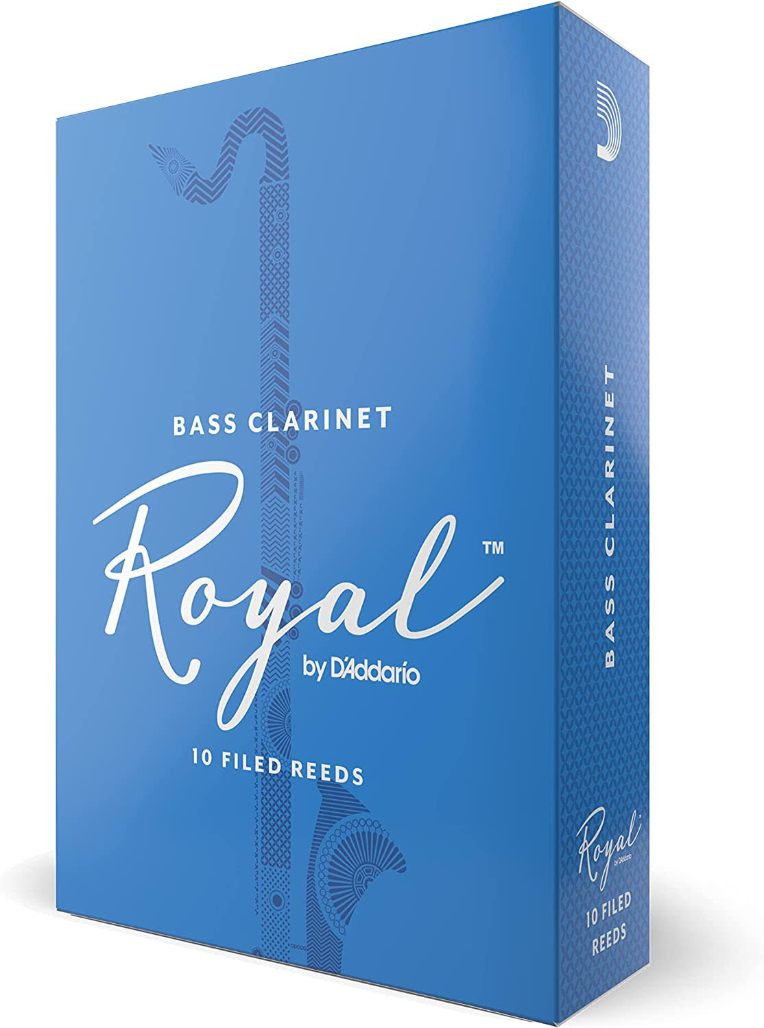 Rico Royal Bass Clarinet Reeds - Strength 3.0, 10pk