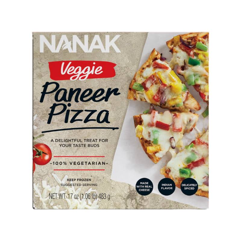 Nanak Nanak's Veggie Paneer Pizza - 483 G