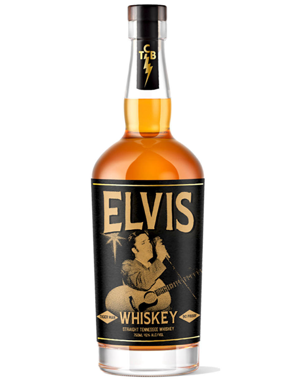 Elvis Tiger Man Straight Tennessee Whiskey 45% Vol. 0,75l