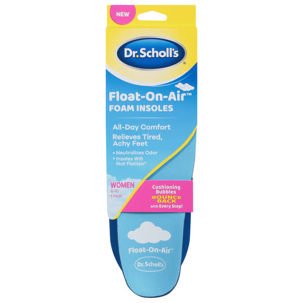 Dr. Scholl's Float On Air Insoles For Women Shoe Inserts That Relieve