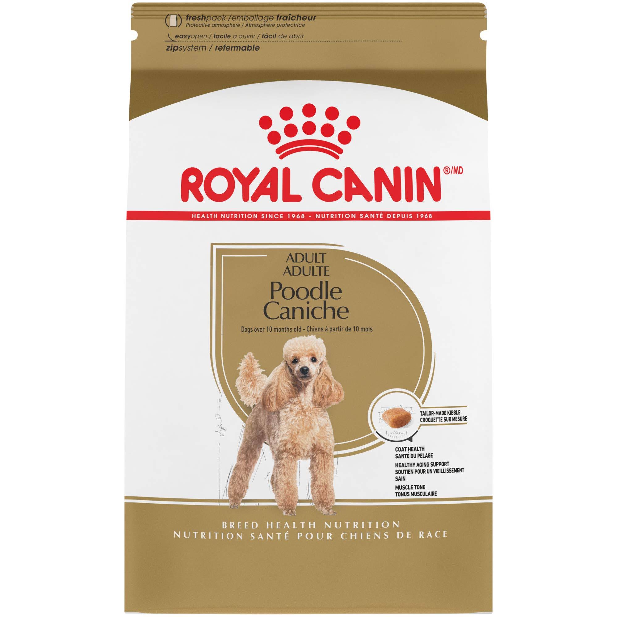 Royal Canin Poodle Dry Adult Dog Food - 10lbs