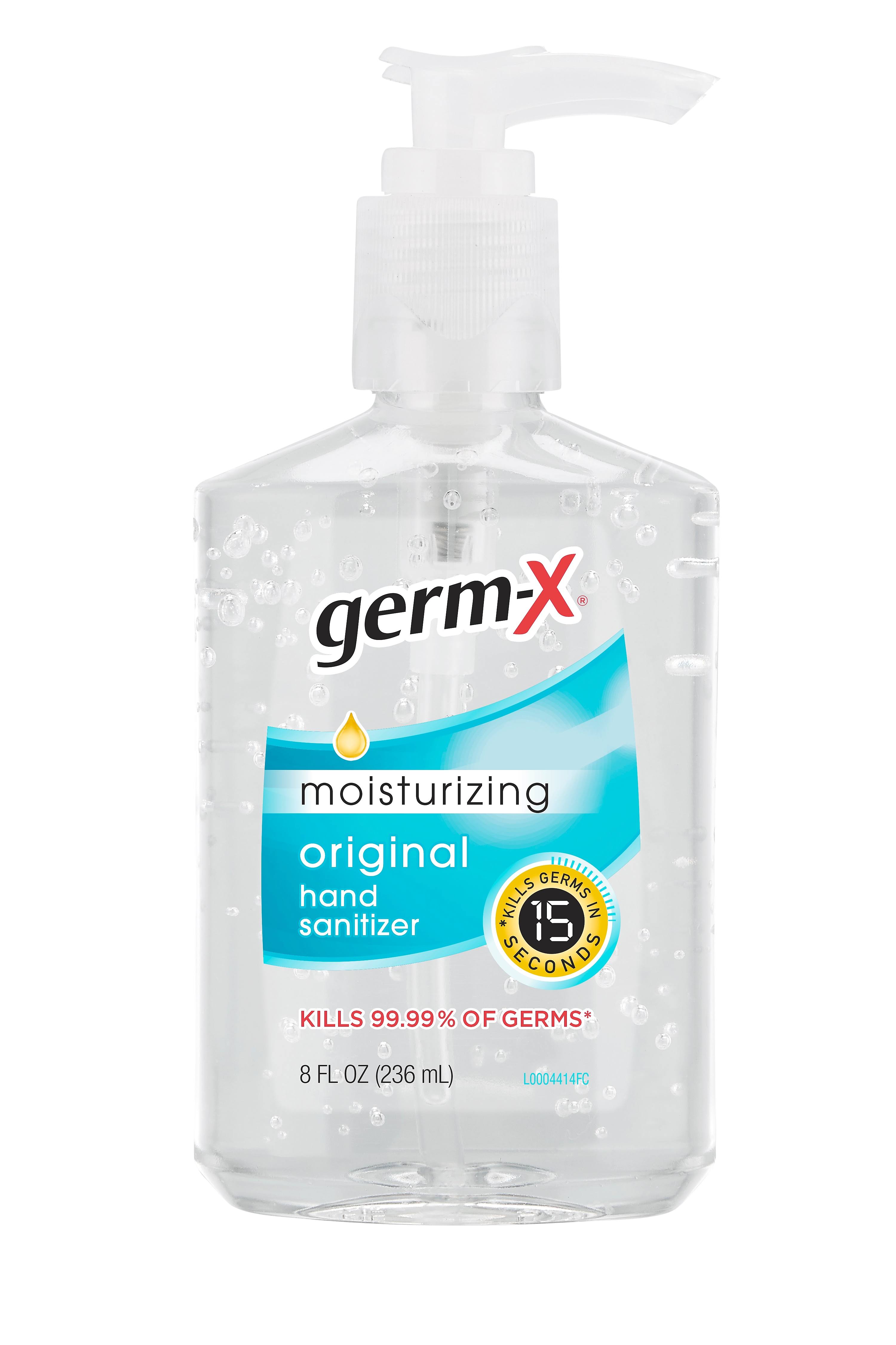 Germ X Hand Sanitizer, Original, Moisturizing - 8 fl oz