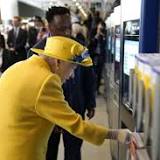 Queen makes surprise appearance at Elizabeth line opening ceremony