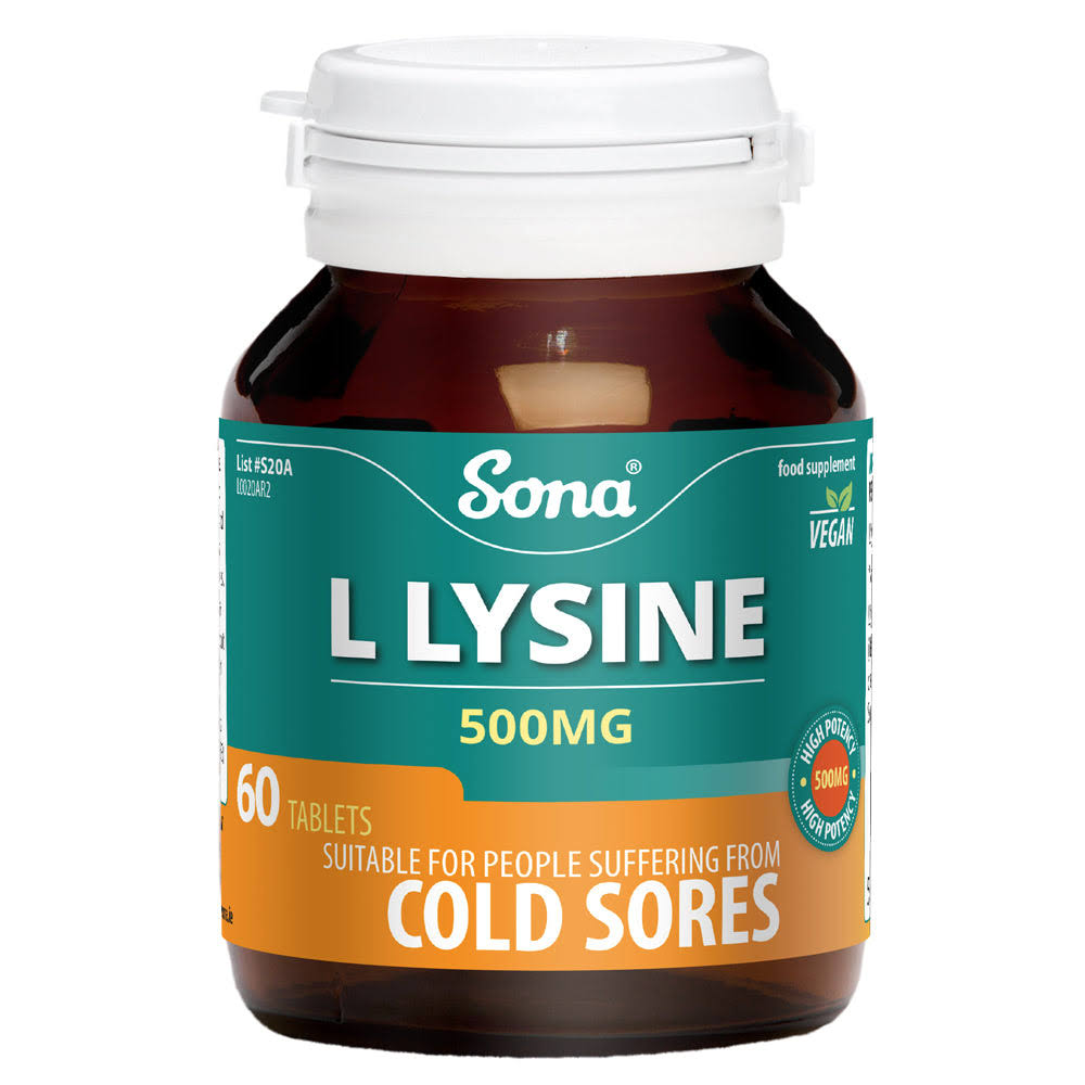 Sona L-lysine Supplement - 60ct