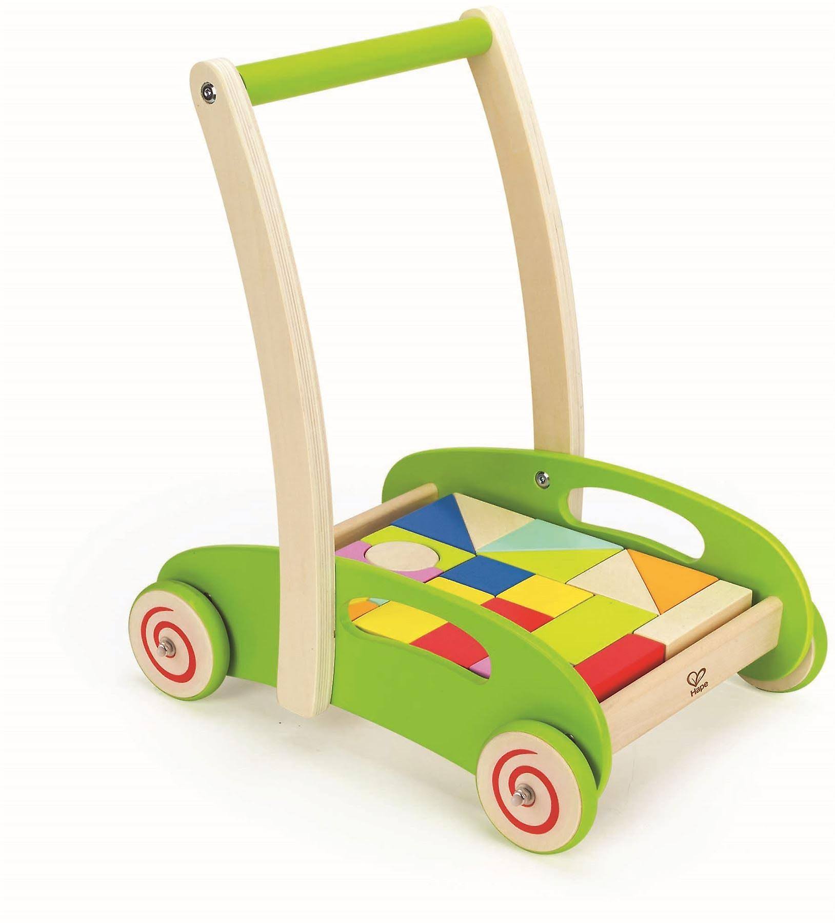 Hape E0371 Block and Roll Toddler Toy
