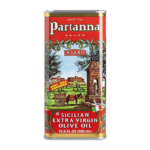 Partanna Sicilian Extra Virgin Olive Oil - 17oz