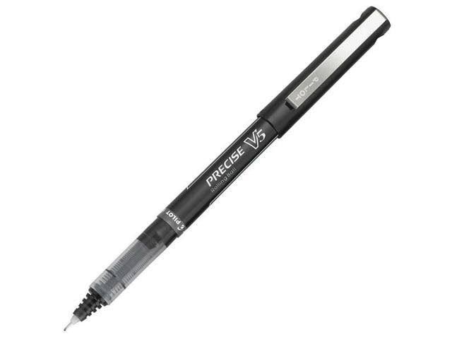 Pilot Corporation Precise V5 Rollerball Pen - 0.5mm Point Size, Black Ink