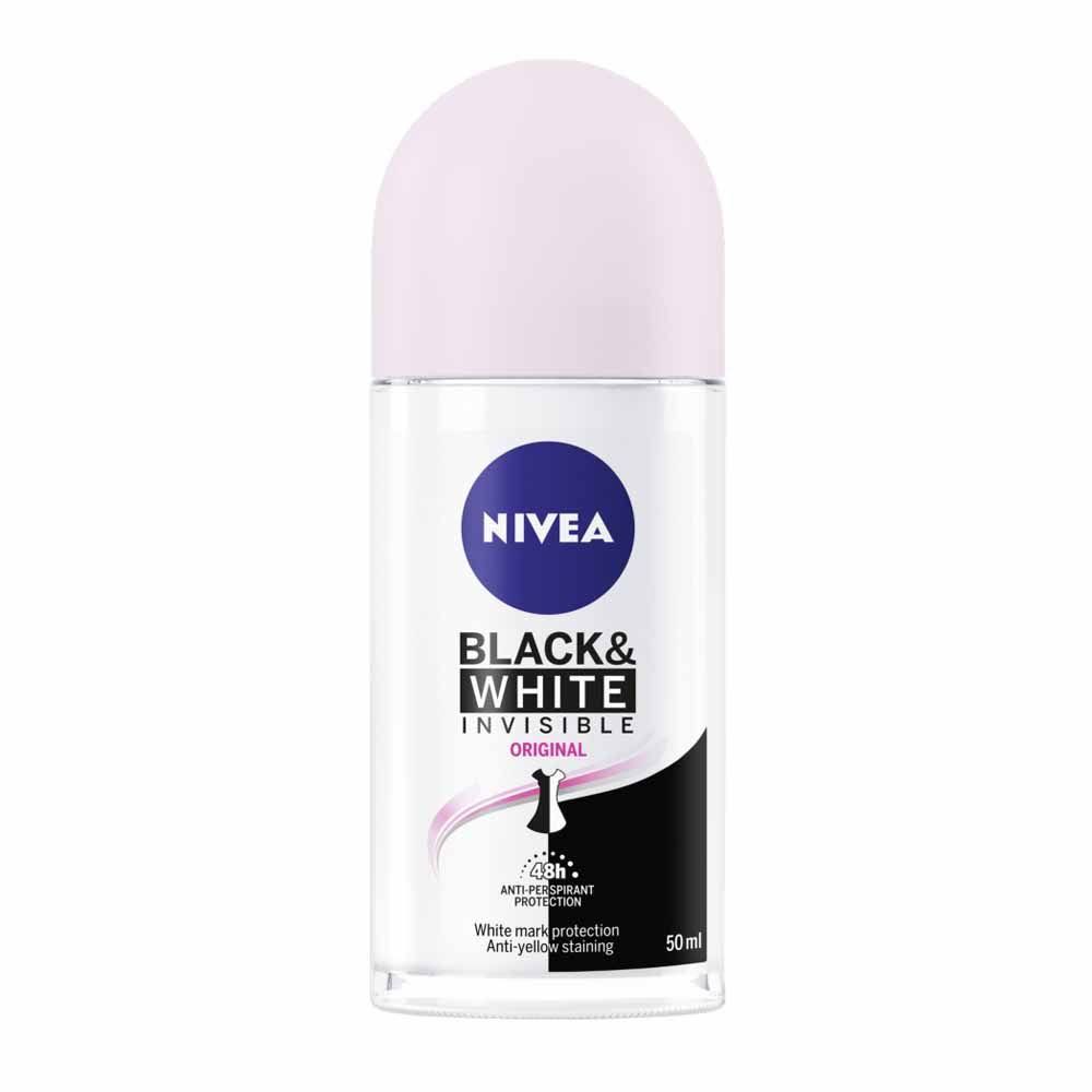 Nivea Black and White Original Anti-Perspirant Deodorant - 50ml