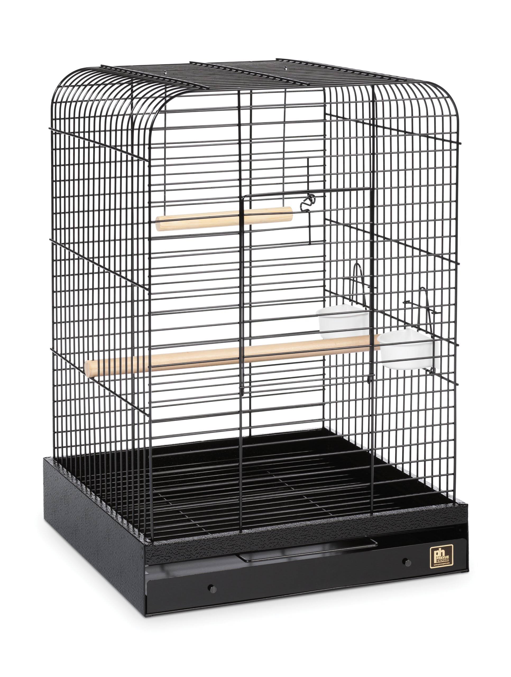 Prevue Pet Products 125BL Parrot Cage, Black