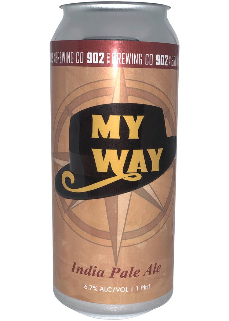 902 Brewing My Way Hazy/New England-style IPA IPA (India Pale Ale) | 16oz | New Jersey