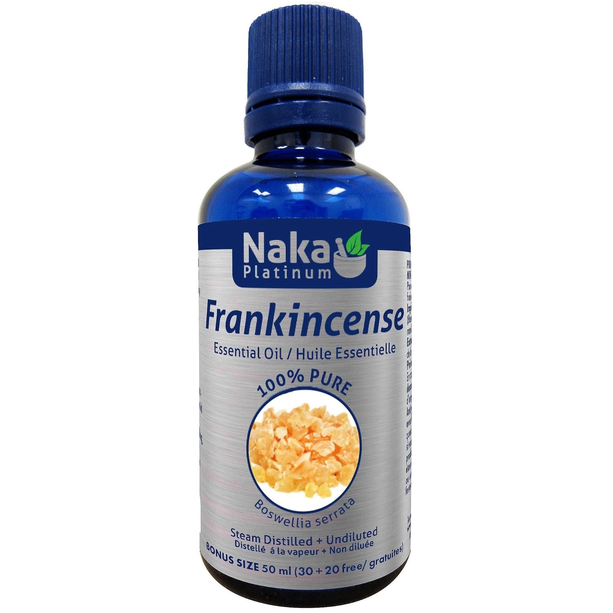 Naka 100% Pure Frankincense Essential Oil - 50ml + Bonus