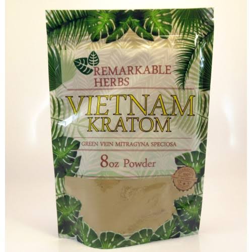 Remarkable Herbs 100% All Natural Vietnam (Green Vein) Powder (8oz)
