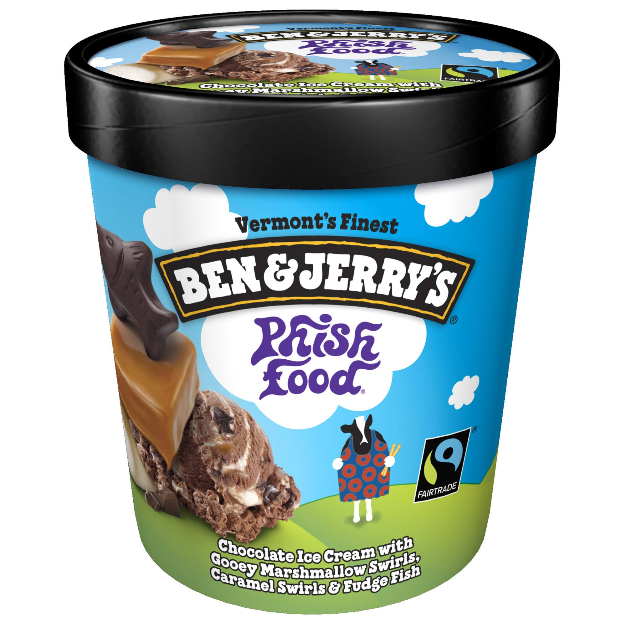 Ben & Jerry's Ice Cream - Phish Food, 16oz